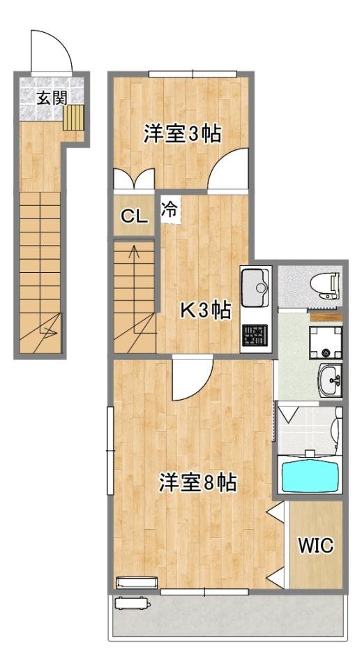 フィエスタ2F間取り